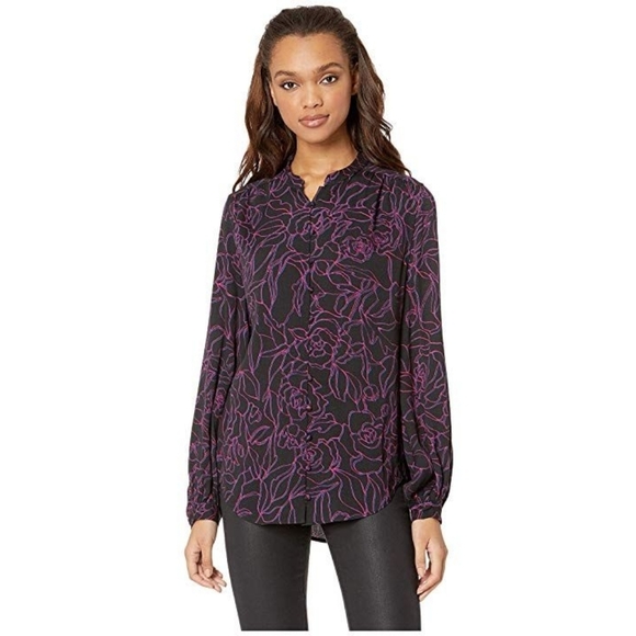 Super cute  Cornelia Mandarin Collar blouse - Picture 2 of 16